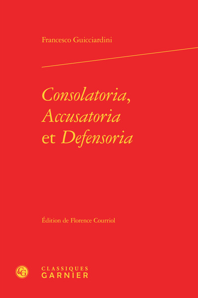 Picture of Consolatoria, Accusatoria et Defensoria