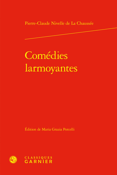 Image de Comédies larmoyantes