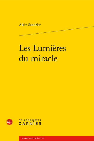 Image de Les Lumières du miracle