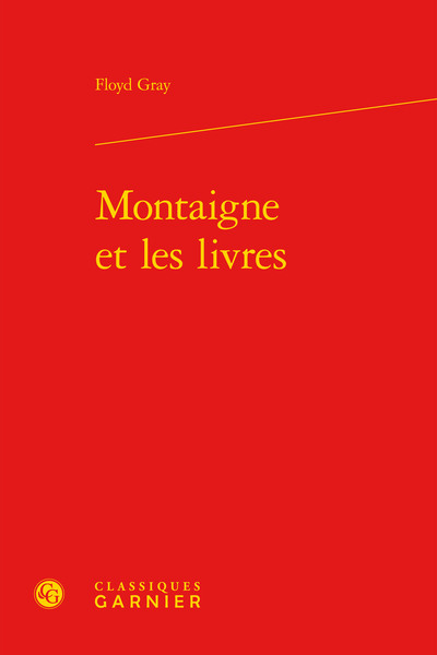Image de Montaigne et les livres