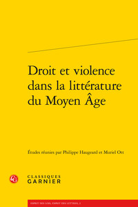Image de Droit et violence dans la littérature du Moyen Âge