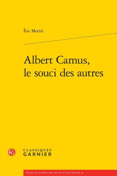 Image de Albert Camus, le souci des autres