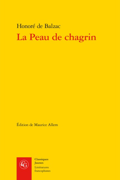 Image de La Peau de chagrin