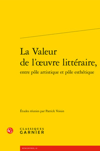 Image de La Valeur de l'oeuvre littéraire,