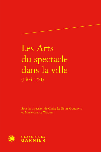 Picture of Les Arts du spectacle dans la ville