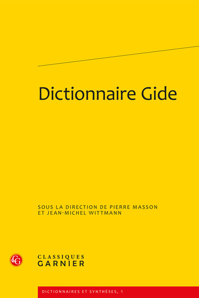 Image de Dictionnaire Gide