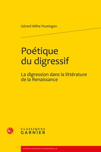 Image de Poétique du digressif