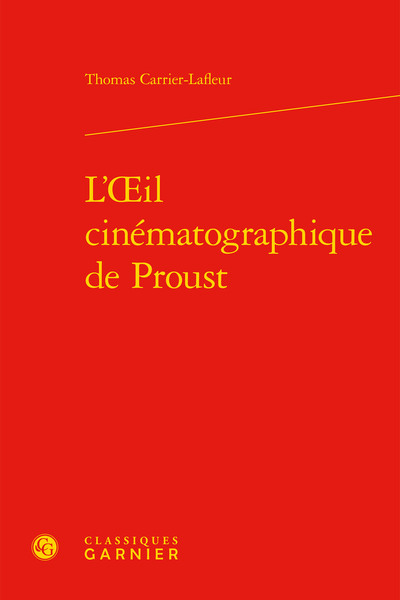 Image de L'oeil cinématographique de Proust