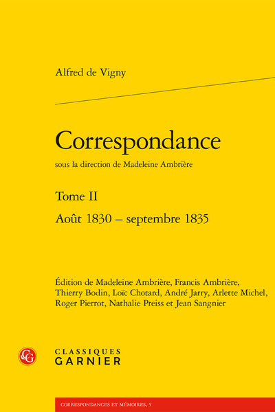 Picture of Correspondance