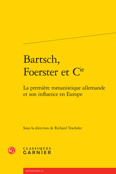 Image de Bartsch, Foerster et Cie