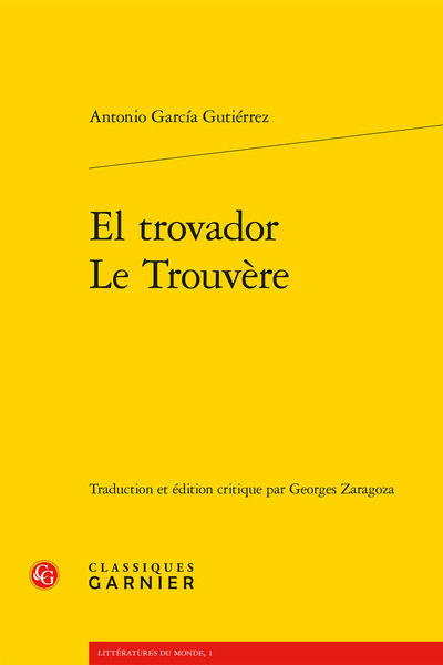 Picture of El trovador / Le Trouvère