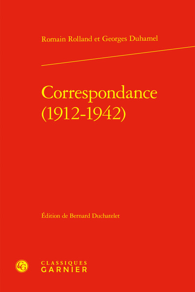 Picture of Correspondance (1912-1942)