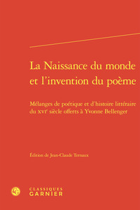 Picture of La Naissance du monde et l'invention du poème
