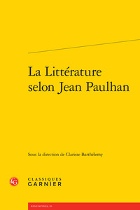 Image de La Littérature selon Jean Paulhan