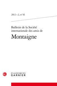 Image de Bulletin de la Société internationale des amis de Montaigne