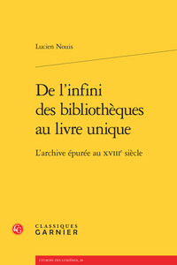 Image de De l'infini des bibliothèques au livre unique