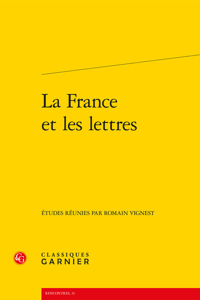 Picture of La France et les lettres
