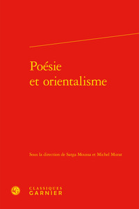 Image de Poésie et orientalisme