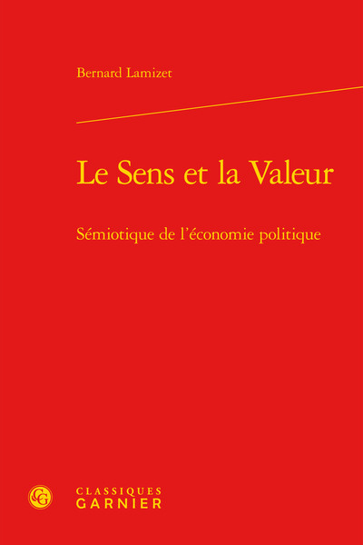 Picture of Le Sens et la Valeur