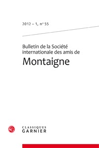 Image de Bulletin de la Société internationale des amis de Montaigne