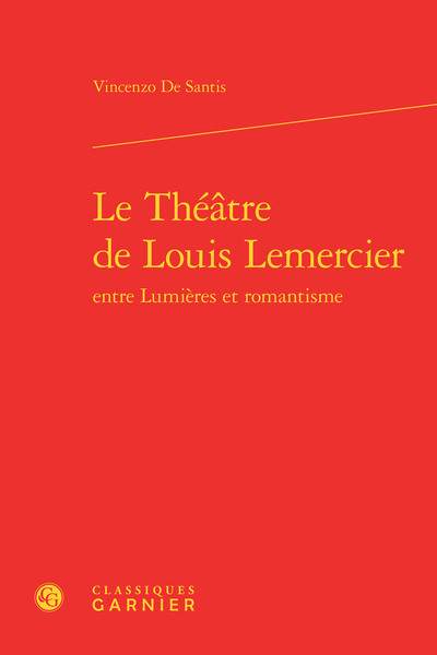 Picture of Le Théâtre de Louis Lemercier