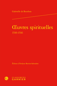 Picture of oeuvres spirituelles