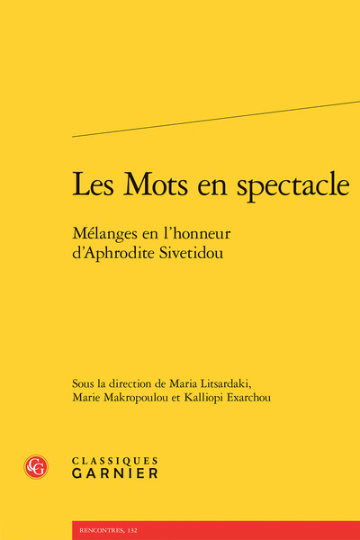 Image de Les Mots en spectacle