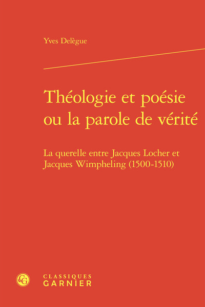 Picture of Théologie et poésie ou la parole de vérité
