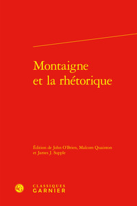 Picture of Montaigne et la rhétorique
