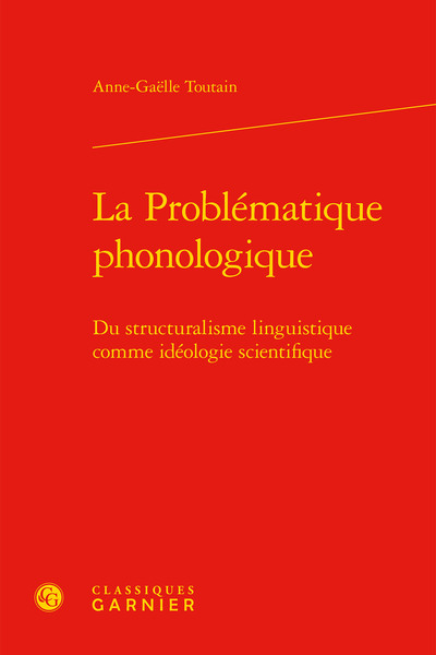Picture of La Problématique phonologique