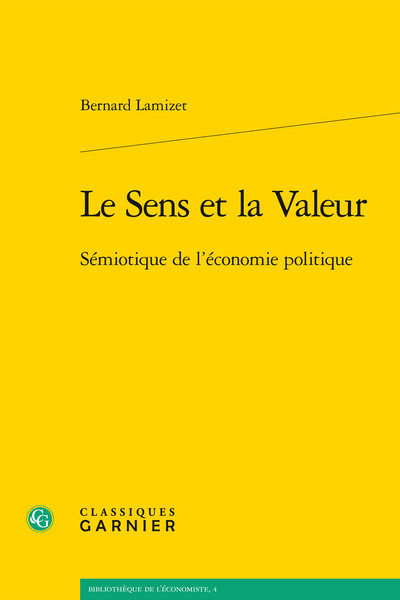 Picture of Le Sens et la Valeur