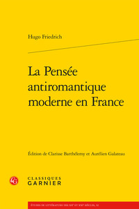 Image de La Pensée antiromantique moderne en France