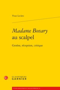 Image de Madame Bovary au scalpel