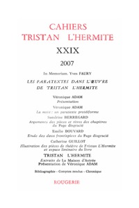Image de Cahiers Tristan L'Hermite
