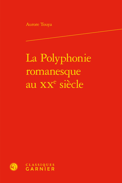 Image de La Polyphonie romanesque au XXe siècle