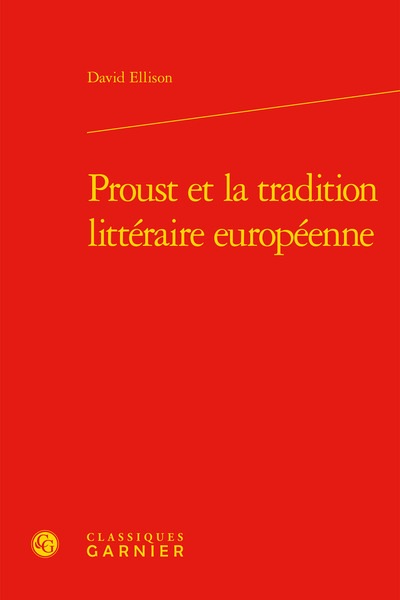 Image de Proust et la tradition littéraire européenne