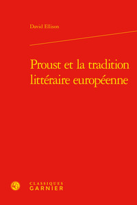 Image de Proust et la tradition littéraire européenne