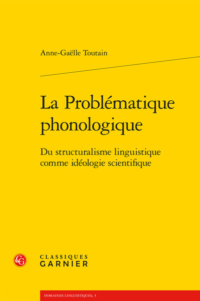 Picture of La Problématique phonologique