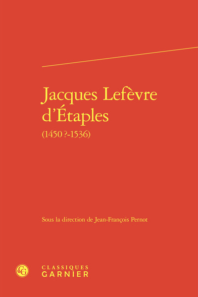 Picture of Jacques Lefèvre d'Étaples