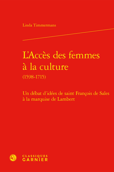 Picture of L'Accès des femmes à la culture