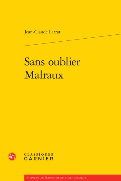 Image de Sans oublier Malraux