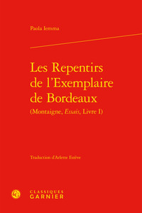Picture of Les Repentirs de l'Exemplaire de Bordeaux
