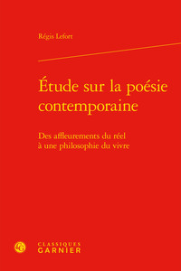 Image de Étude sur la poésie contemporaine