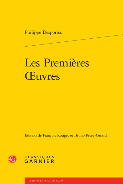 Image de Les Premières oeuvres