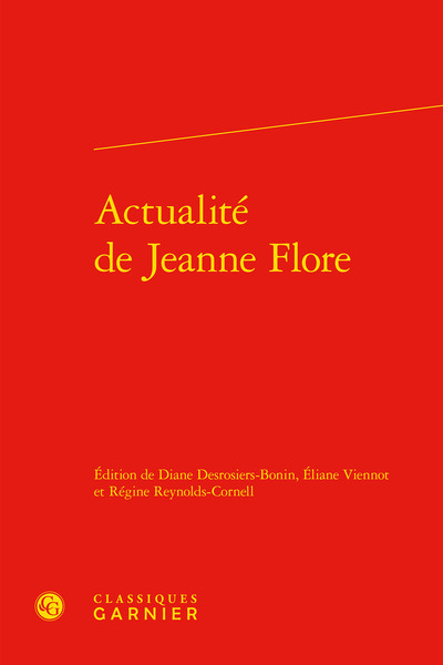 Picture of Actualité de Jeanne Flore
