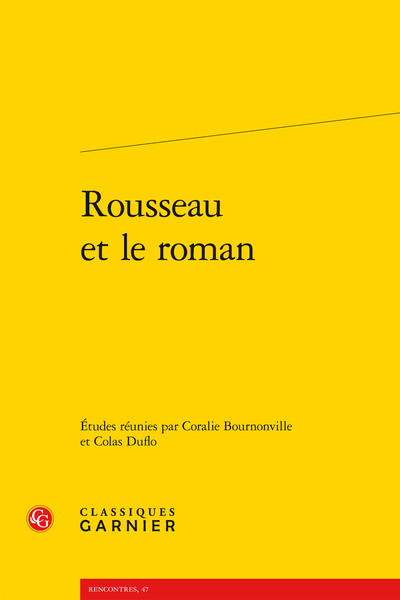 Image de Rousseau et le roman