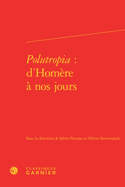 Picture of Polutropia : d'Homère à nos jours