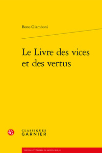Picture of Le Livre des vices et des vertus