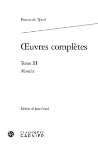 Picture of oeuvres complètes