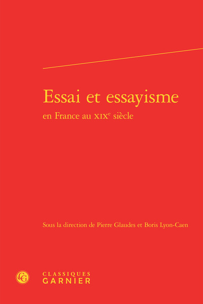 Image de Essai et essayisme